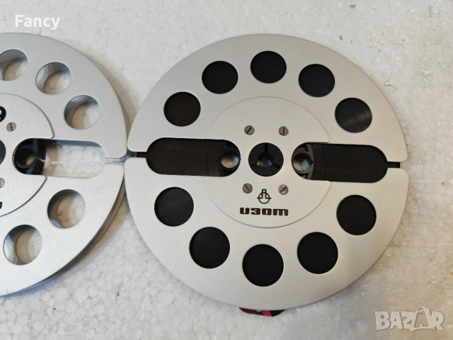 Алуминиеви ролки за магнетофон 2 бр, снимка 4 - Други - 51827391