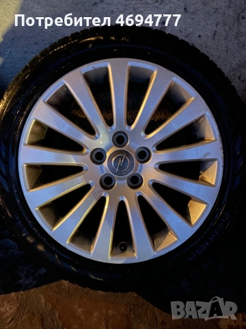 18 цола Опел 5х120 мм, снимка 2 - Гуми и джанти - 53486245