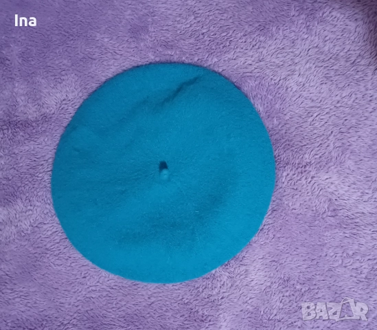 Нова вълнена баретка, снимка 2 - Шапки - 52531215