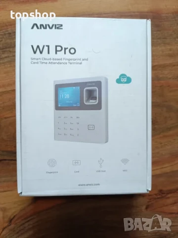 Детектор Anviz W1 PRO с Биометричен, RFID и ПИН код, Linux, 1GHz процесор, 2.8" TFT LCD, Tcp/IP..., снимка 4 - Друга електроника - 50553838