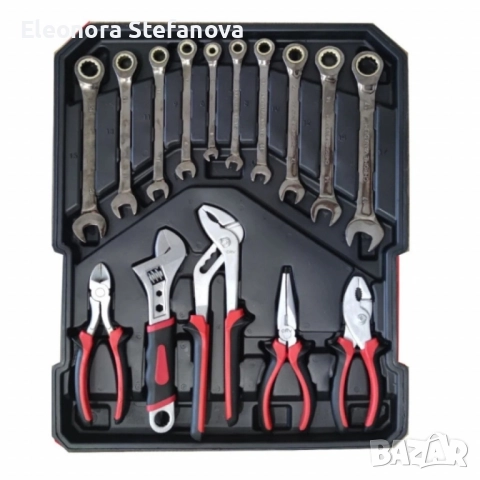 Професионален куфар с инструменти IF Tools BLACK GOLD 2024 – 599 части, CR-V стомана, снимка 5 - Куфари с инструменти - 51944228