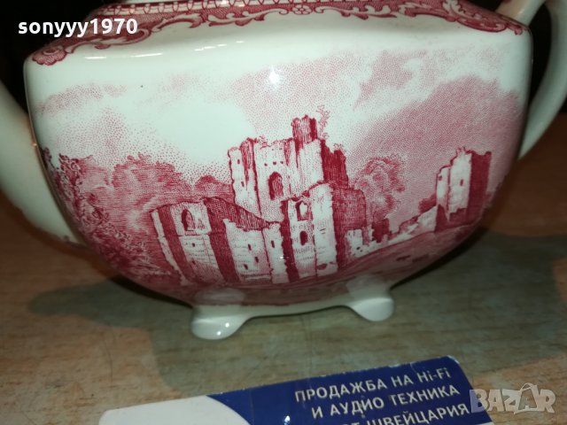 JOHNSON BROS-ENGLAND OLD BRITAIN CASTLES-ЧАИНИК ОТ АНГЛИЯ 0511211855, снимка 6 - Антикварни и старинни предмети - 34708613