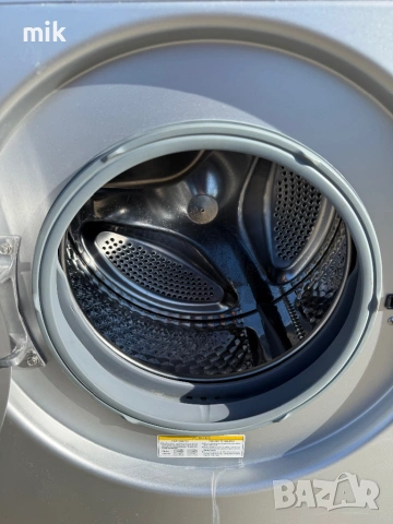 Сива пералня 45 см дълбока, снимка 4 - Перални - 53109086