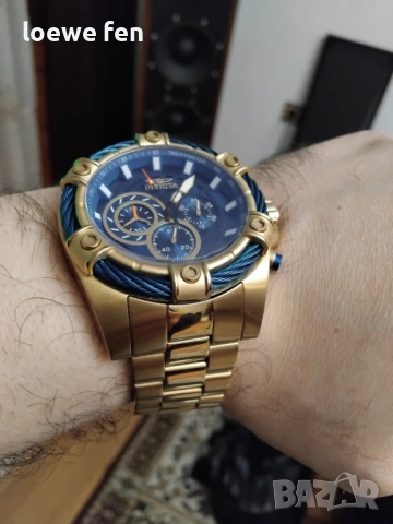 Invicta Bolt 52 mm - Top, снимка 1 - Мъжки - 53205307