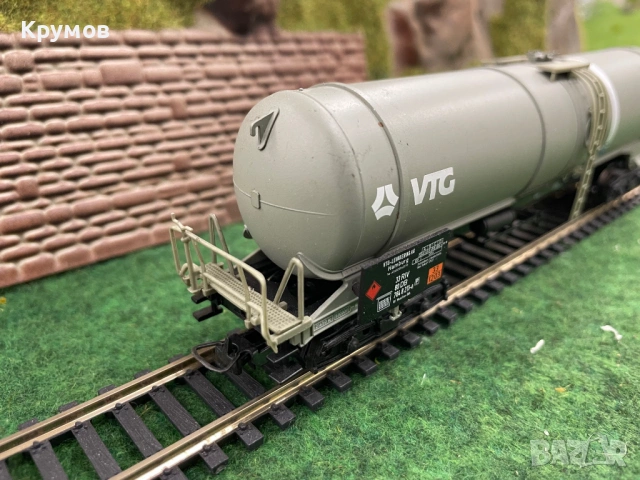 Вагон товарен цистерна 4-осен HO 1:87 влак ЖП модел, снимка 3 - Колекции - 53396277