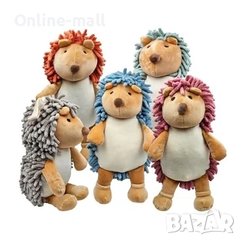 2в1 Плюшена играчка Таралеж – Забавна Кърпа за Ръце и Играчка , снимка 4 - Плюшени играчки - 51534104