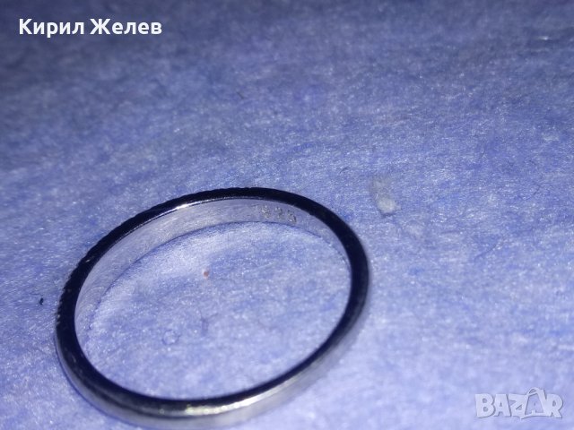 ЕЛЕГАНТЕН НЕЖЕН СКЪПОЦЕНЕН ДАМСКИ ПРЪСТЕН РОДИРАНО СРЕБРО 925 с ИСКРЯЩИ ФАСЕТИРАНИ ЦИРКОНИ 17298, снимка 7 - Пръстени - 40770401