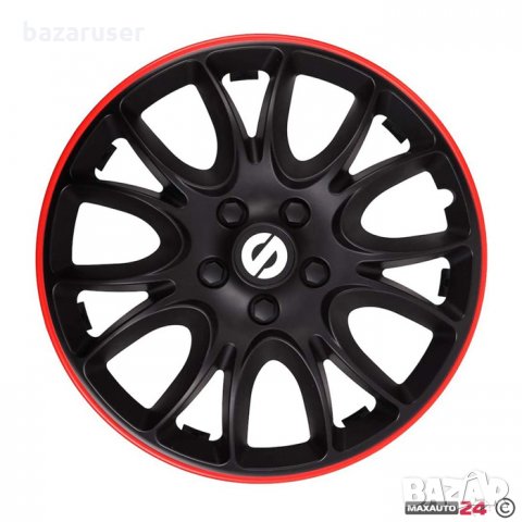 К-т Тасове за Джанти 15” Sparco SPC1594BKRD Черно/Червена