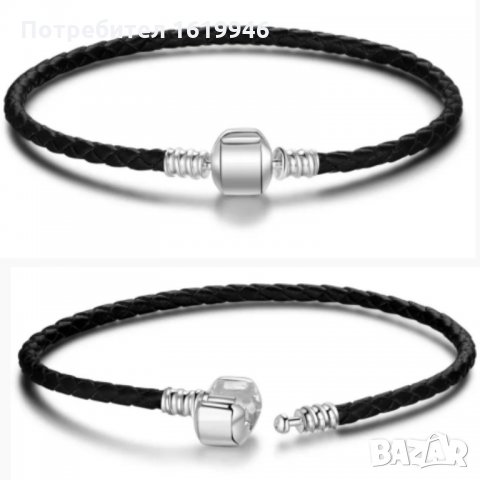 Сребърни гривни за талисмани, снимка 4 - Гривни - 27369702