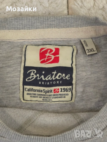 BRIATORE Polo / Premium Casual Streetwear (3XL) – MSRP €90, снимка 5 - Суичъри - 53595900