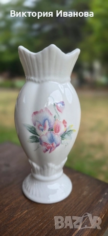Порцеланова ваза Ansley, снимка 3 - Колекции - 51551930