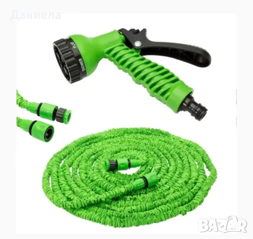 Разтегателен градински маркуч 30 метра

