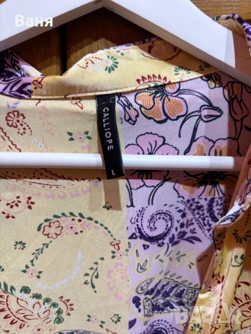 Цветна рокля пейсли дизайн, снимка 5 - Рокли - 52915666