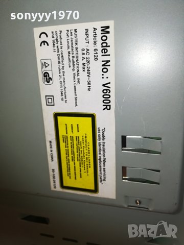 mustec v600r dvd receiver germany 2604211929, снимка 13 - Ресийвъри, усилватели, смесителни пултове - 32688397