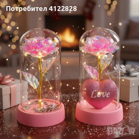 светеща роза