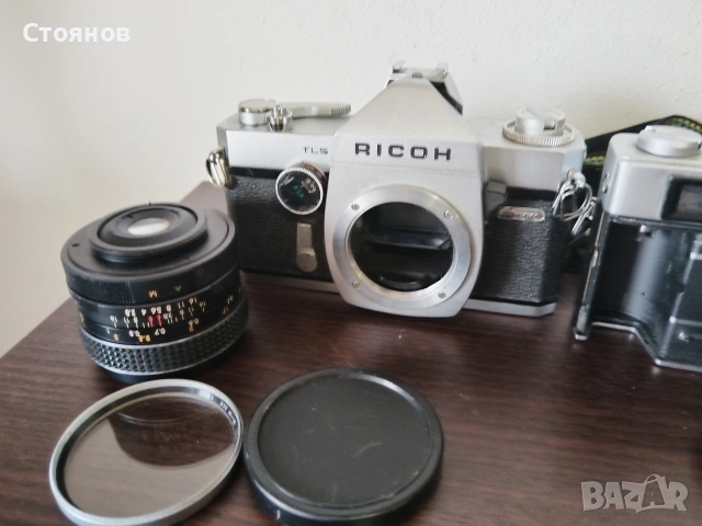 Камери RICOH SINGLEX TLS, RICOH TLS ,RICOH 35 electronic,RICOH RZ 1100 Japan , снимка 2 - Фотоапарати - 30950816