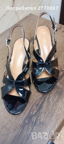Дамски черни ,официални обувки, снимка 3 - Дамски обувки на ток - 52028636