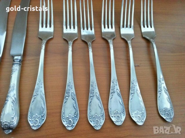 антикварен сервиз прибори за хранене , снимка 3 - Антикварни и старинни предмети - 27500079