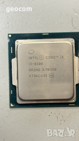 Intel® Core™ i3-6100 Processor (3MB,14nm,2/4x3,70GHz,LGA1151,51W)