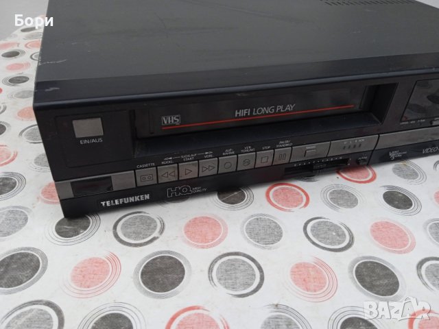 TELEFUNKEN HIFI STEREO A980P VHS Записващо видео, снимка 2 - Плейъри, домашно кино, прожектори - 39232677