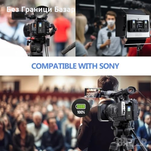 Нова NP-F970 7800mAh батерия Type-C LED за Sony камери и LED осветление, снимка 7 - Чанти, стативи, аксесоари - 53072330