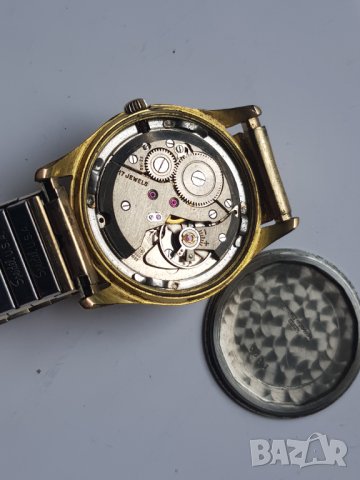 Позлатен мъжки механичен часовник OLMA 17 Jewels, снимка 10 - Мъжки - 38840914