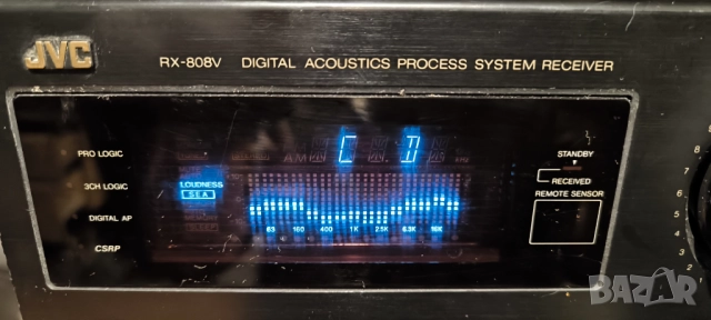 Jvc rx-808v вграден еквалайзер, снимка 5 - Ресийвъри, усилватели, смесителни пултове - 52404380