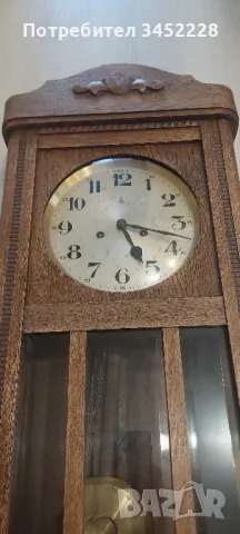 часовник механичен винтидж  стенен , снимка 2 - Стенни часовници - 48547218