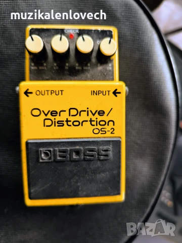 BOSS OS-2 Overdrive/Distortion Pedal  - Овърдрайф педал за ел китара, снимка 6 - Китари - 38092200