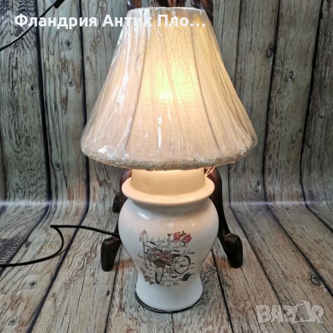 Комплект настолни лампи - Винтидж , снимка 5 - Настолни лампи - 39065804