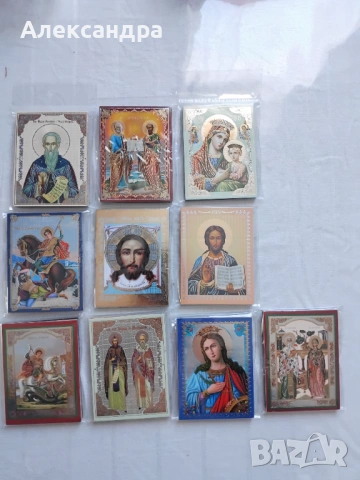 Иконички 6/8 см на магнитна основа, снимка 2 - Сувенири на едро - 53130616
