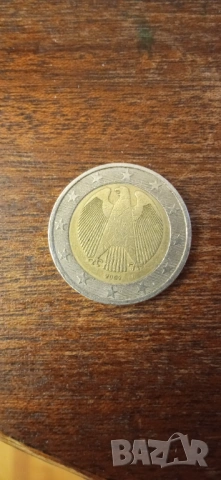 2 евро 2002 г. буква F