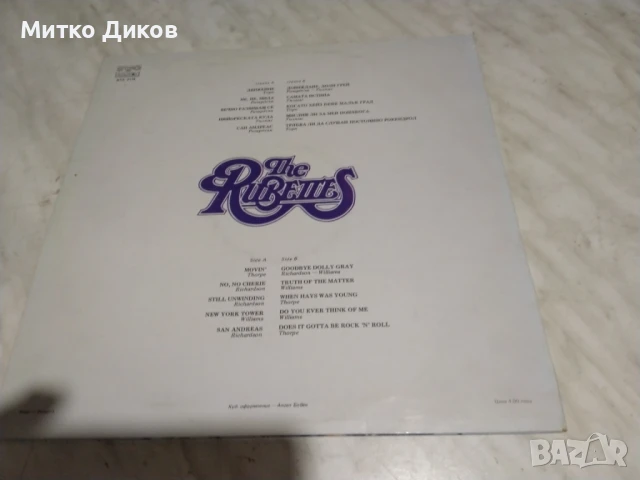 The Rubettes голяма плоча  2 броя, снимка 2 - Грамофонни плочи - 51376858