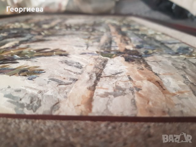 Уникална картина от мидени черупки, снимка 2 - Картини - 43895500