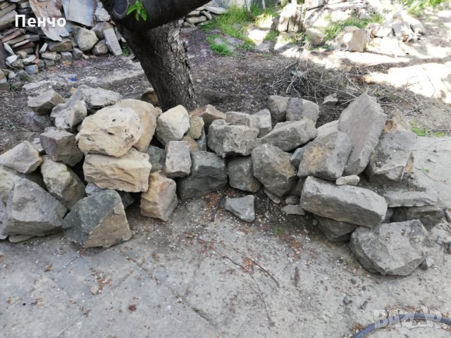 Продавам камъни от едно време за украса дувари стени подпори циментени стени декорация по договаряне, снимка 3 - Огради и мрежи - 28955239