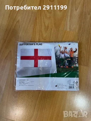 Английско знаме, снимка 4 - Фен артикули - 47643198