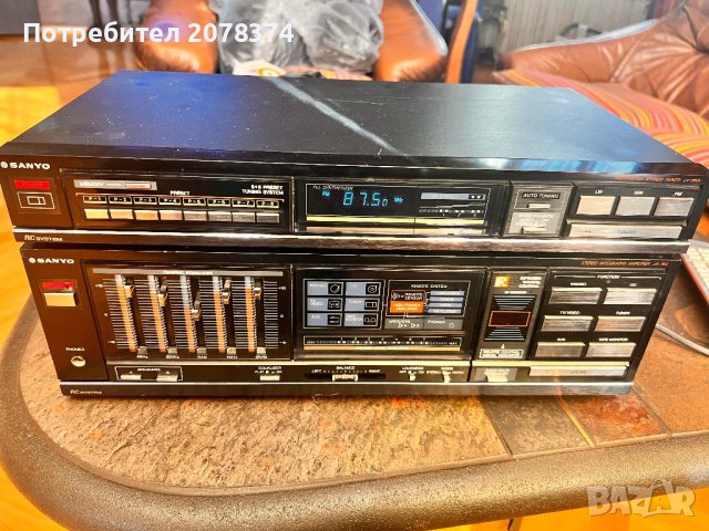 Sanyo JA-760  100 watts per channel into 8Ω усилвател ресийвър тунер