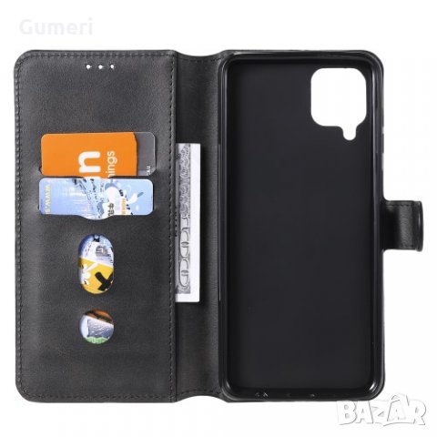 Samsung Galaxy A12 - Тефтер Стойка, снимка 5 - Калъфи, кейсове - 35278974