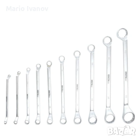 Здрав комплект ключове лули KraftRoyal 6–32 mm — прецизна, корозионно устойчива стомана за труднодос, снимка 7 - Ключове - 53379546