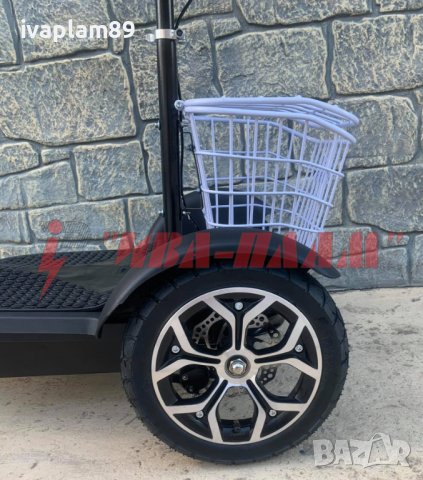 Електрическа триколка MPM-303C ,48V/750W+КРАЧНА СПИРАЧКА+Голяма удобна седалка с облегалка-2025г, снимка 10 - Мотоциклети и мототехника - 37041561
