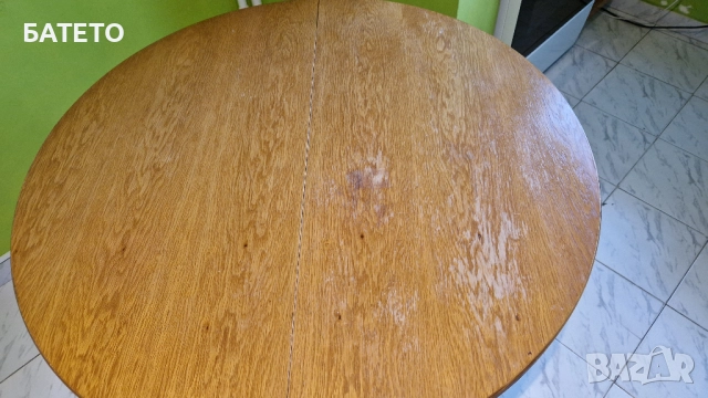 Само за София -Трапезна маса разтегателна с 4 стола, снимка 3 - Маси - 51698585