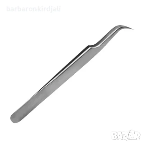 Извита Пинсета за поставяне на мигли 394 //PU10В