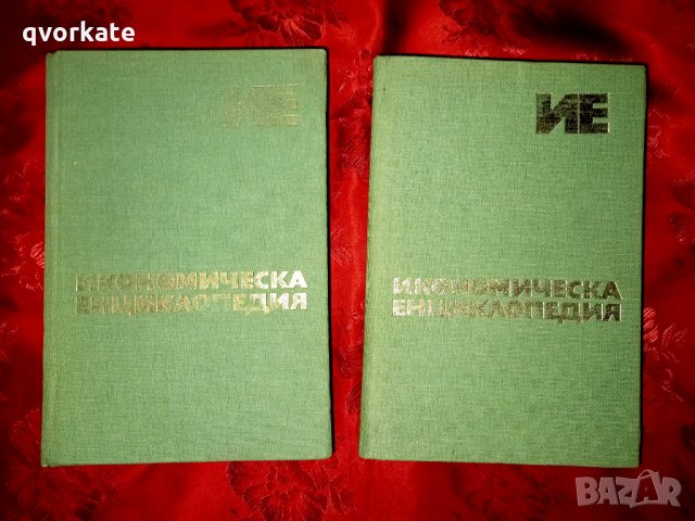 Икономическа енциклопедия в 2 тома -Емилия Иванова, снимка 1 - Енциклопедии, справочници - 19786192
