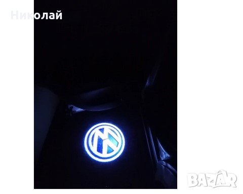LED светлини за врата с лого на VW и за Audi модели до 2020, снимка 8 - Аксесоари и консумативи - 28316180