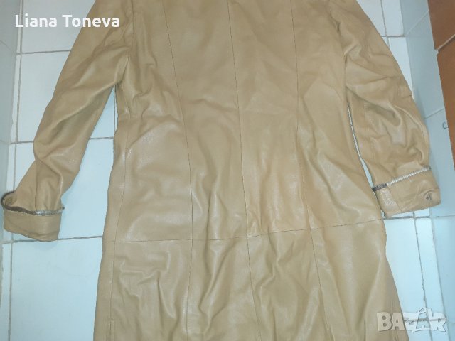 ДЪЛГО КОЖЕНО МАНТО, снимка 9 - Палта, манта - 33245116