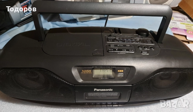 Panasonic RX-DS101 CD/Tape/FM Radio , снимка 6 - Радиокасетофони, транзистори - 52511967