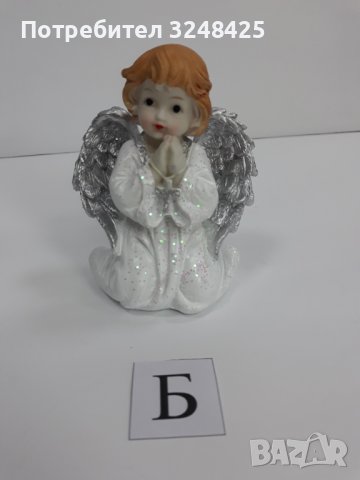 Ангел клекнал молещ се - Модел Б, снимка 3 - Декорация за дома - 37926082