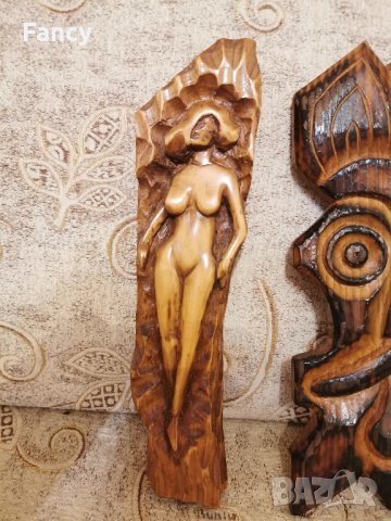 Дърворезба 2 бр, снимка 4 - Други - 43369500