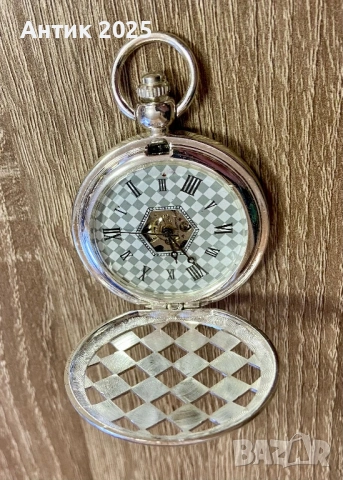 Механичен джобен часовник The Heritage Collection „Chess“, снимка 4 - Джобни - 53326163