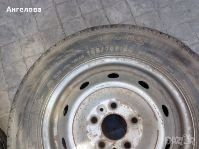 Гуми с джанти за бус, снимка 3 - Гуми и джанти - 36972507